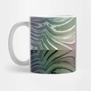 Purple Rainbow Animal Print Zebra Stripes Mug